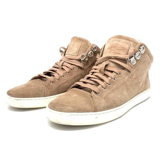 Rag & Bone Kent Suede Leather Hightop Sneakers Size 41 - Picture 4 of 10